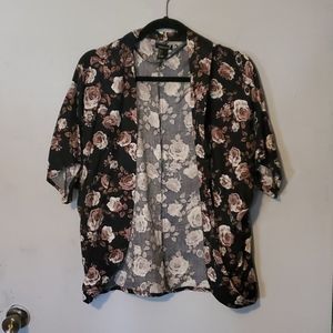 Floral cardigan